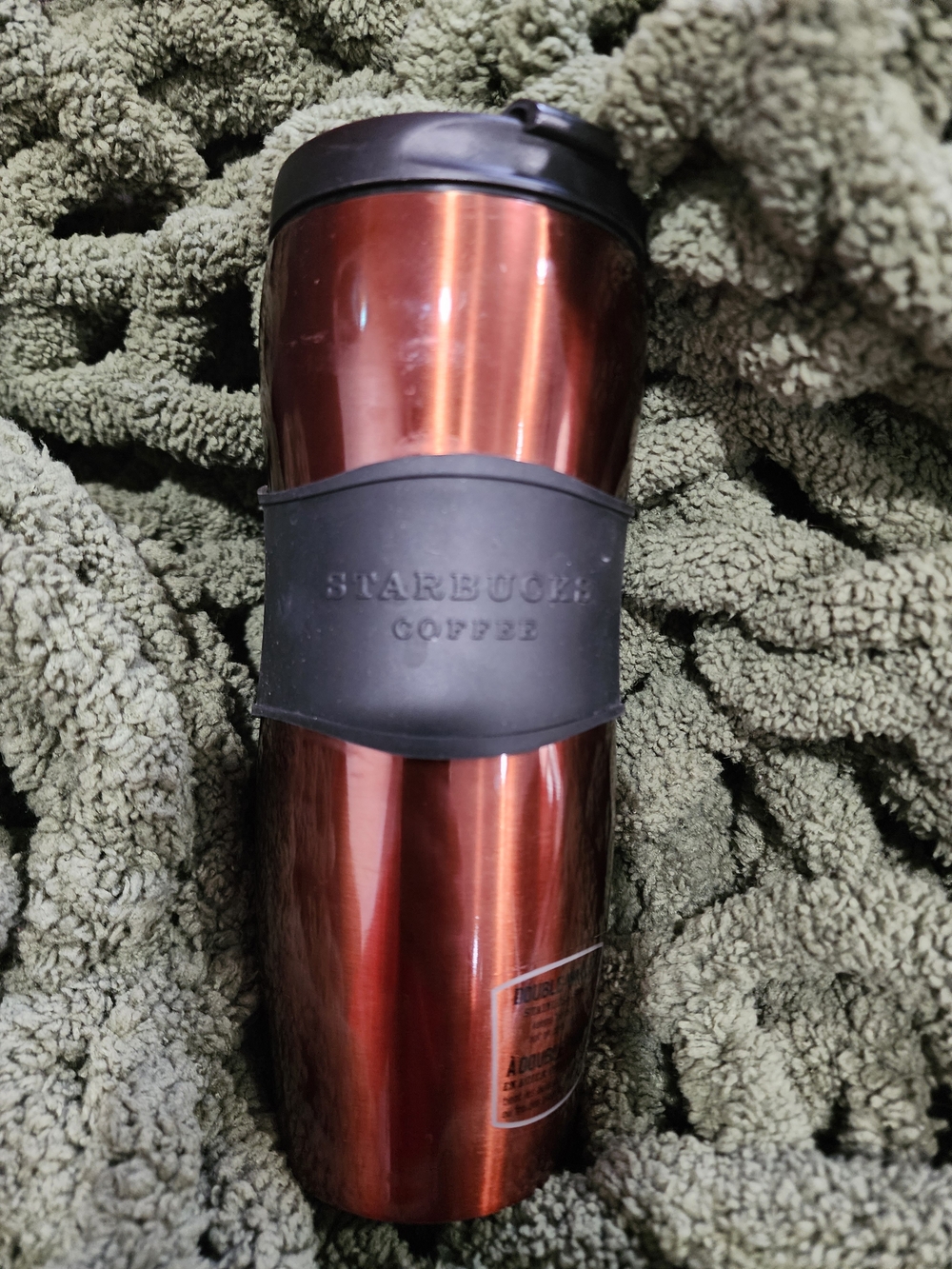 Starbucks Tumbler Copper/bronze Color New! 2008